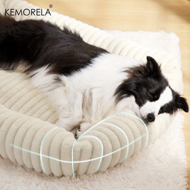 Cama Ortopédica para Cães - Espuma de Alta Resiliência para Articulações Saudáveis