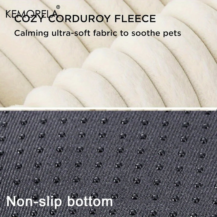 Cama Ortopédica para Cães - Espuma de Alta Resiliência para Articulações Saudáveis