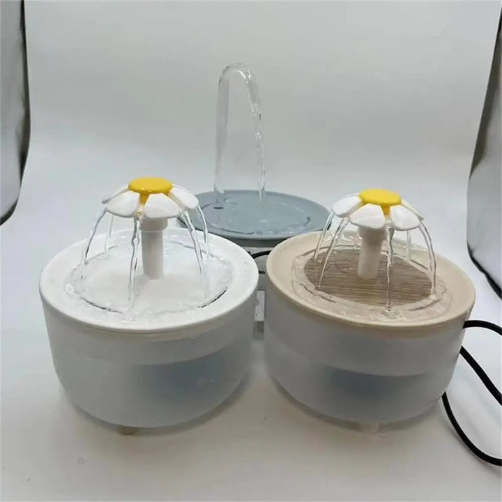 Fonte de Água Automática para Gatos 1.2L — Filtro de Carvão e Motor Silencioso USB