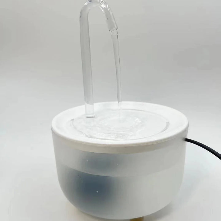 Fonte de Água Automática para Gatos 1.2L — Filtro de Carvão e Motor Silencioso USB