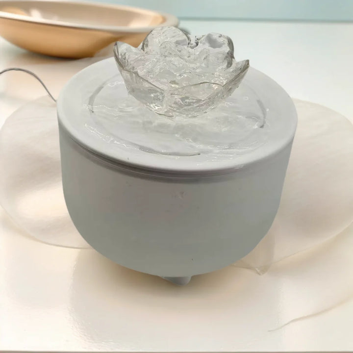 Fonte de Água Automática para Gatos 1.2L — Filtro de Carvão e Motor Silencioso USB