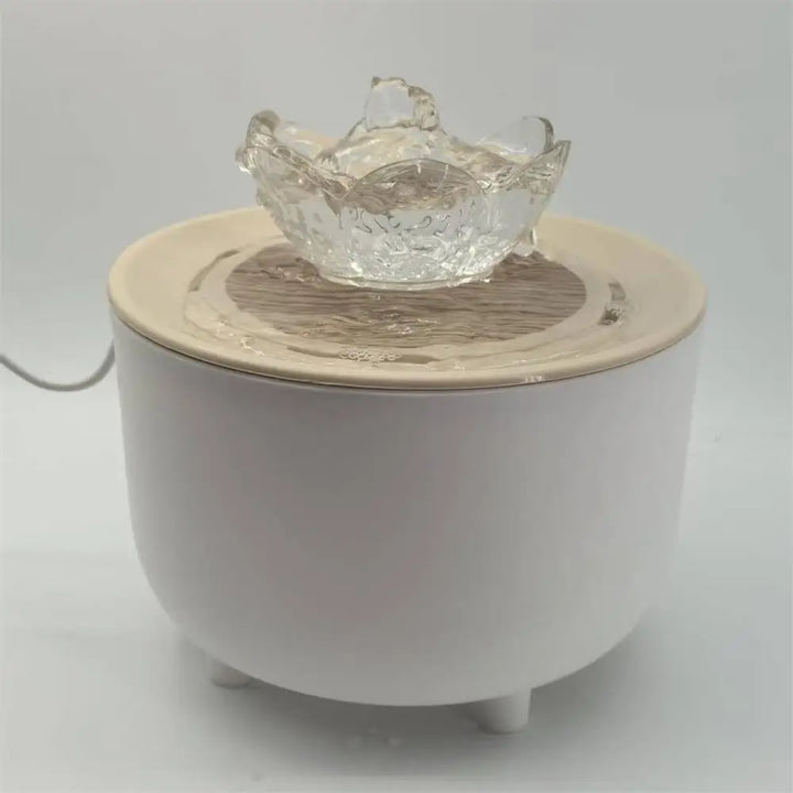 Fonte de Água Automática para Gatos 1.2L — Filtro de Carvão e Motor Silencioso USB