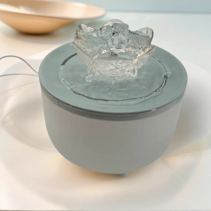 Fonte de Água Automática para Gatos 1.2L — Filtro de Carvão e Motor Silencioso USB